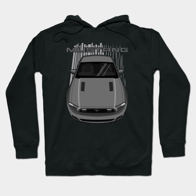 Mustang GT 2013 to 2014 - Grey Hoodie by V8social